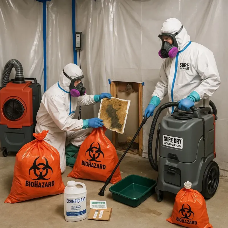 Contaminated Water Handling Protocols process in Tipton, PA