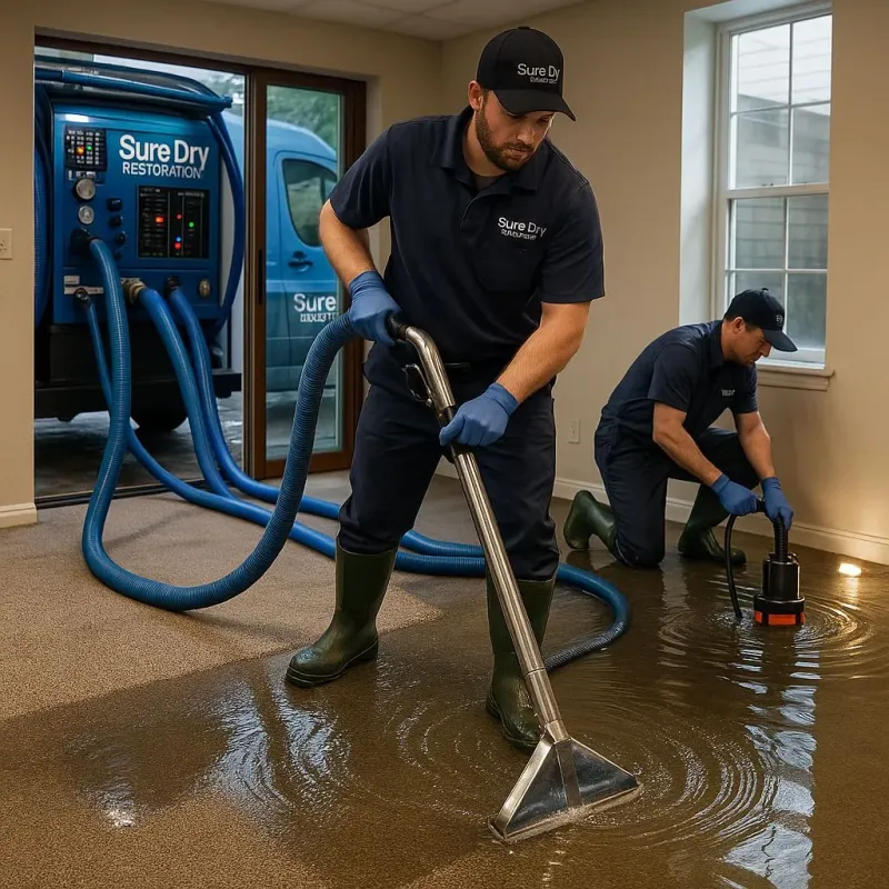 Water Extraction and Removal process in Tipton, PA